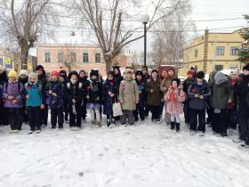 «Четвероклассники почтили память воинов-интернационалистов».