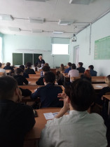 Была проведена профориентационная беседа с учениками 9-х и  11- х классов.